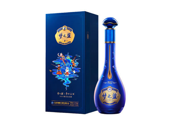 长寿回收梦之蓝×上美影 2023联名纪念酒行情价格
