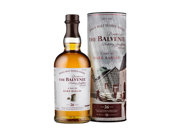 长寿苏格兰百富26年回收百富威士忌故事系列The Balvenie Aged 26 Years A Day of Dark Barley Single洋酒行情价格