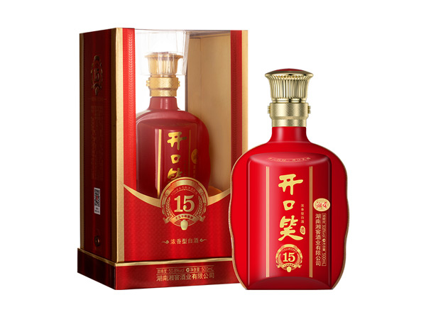 长寿湘窖开口笑15陈酿16回收开口笑酒十五年陈酿酒开口笑15大喜版上门收购价格高行情价格
