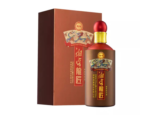 长寿湘窖龍匠地和回收湘窖酒龙匠酱香型53度500ml礼盒装