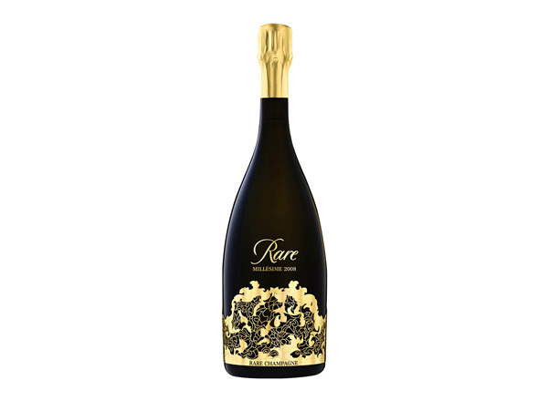 长寿白雪稀露香槟回收稀露黑钻年份香槟经典款Rare Brut