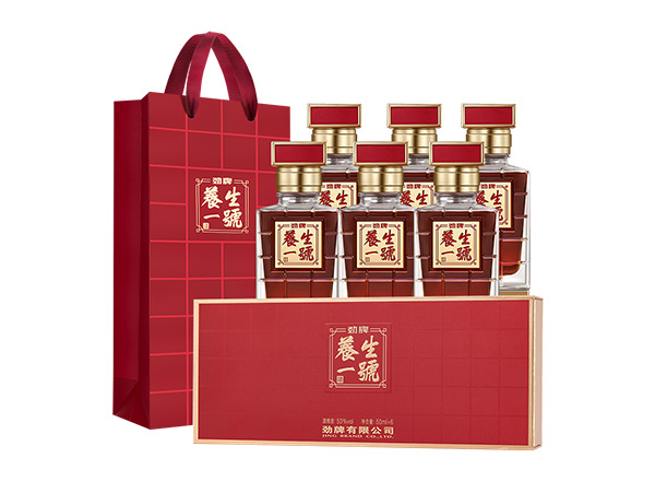 长寿回收劲牌养生壹号50度50ml*6瓶养生一号礼盒