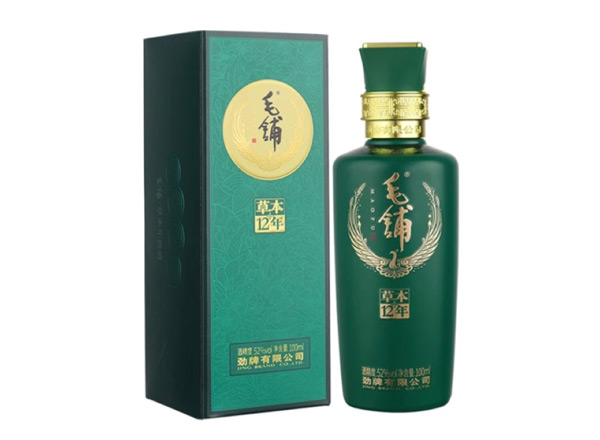 长寿劲牌毛铺酒回收毛铺草本12年52度42度草本年份酒