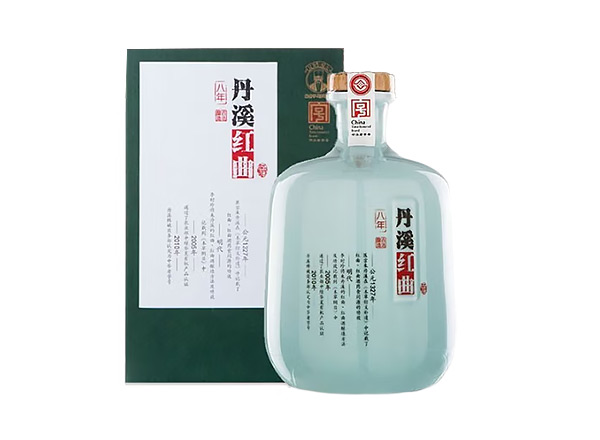 长寿丹溪黄酒回收丹溪8年红曲黄酒750mL 2瓶礼盒装