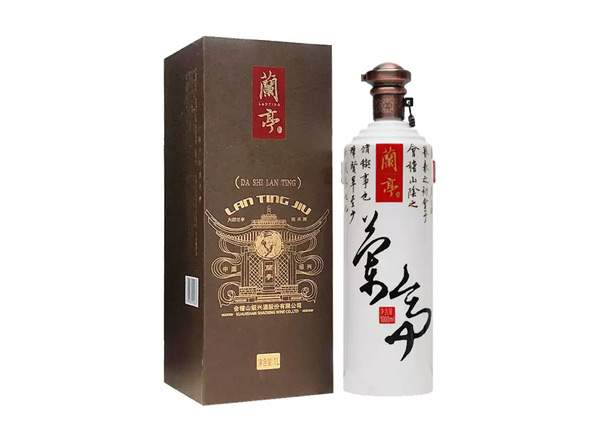 长寿会稽山兰亭黄酒大师兰亭1L装老款礼盒