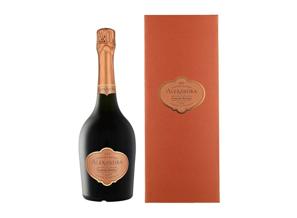 长寿Laurent Perrier回收罗兰百悦年份丰年桃红香槟礼盒装起泡酒行情价格