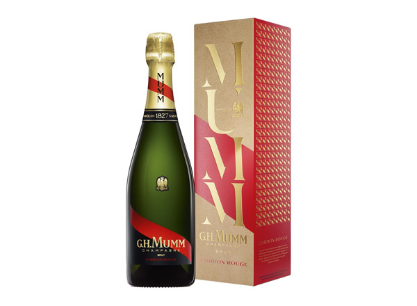 长寿玛姆香槟回收风尚版玛姆红带香槟起泡酒G.H. Mumm Cordon Rouge Brut
